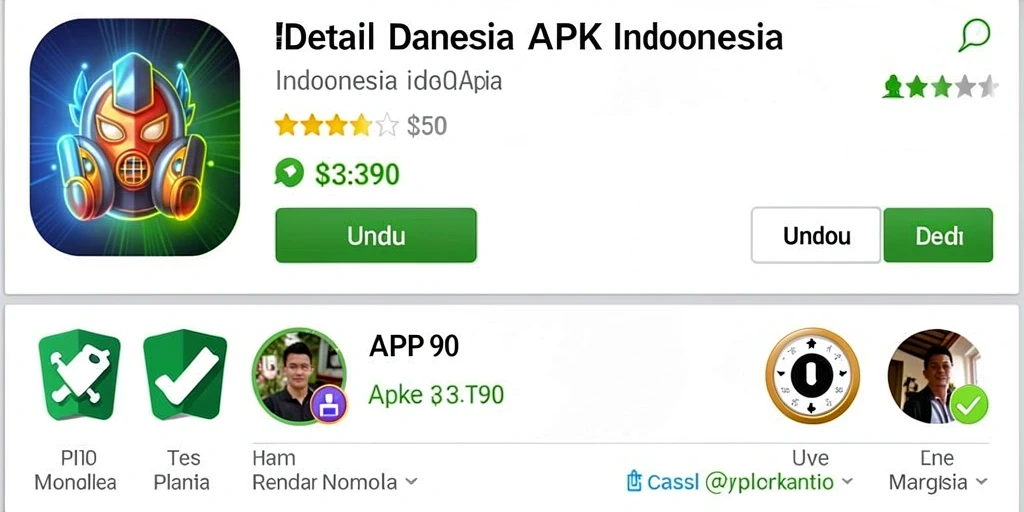 Fitur upgrade karakter yang menarik.