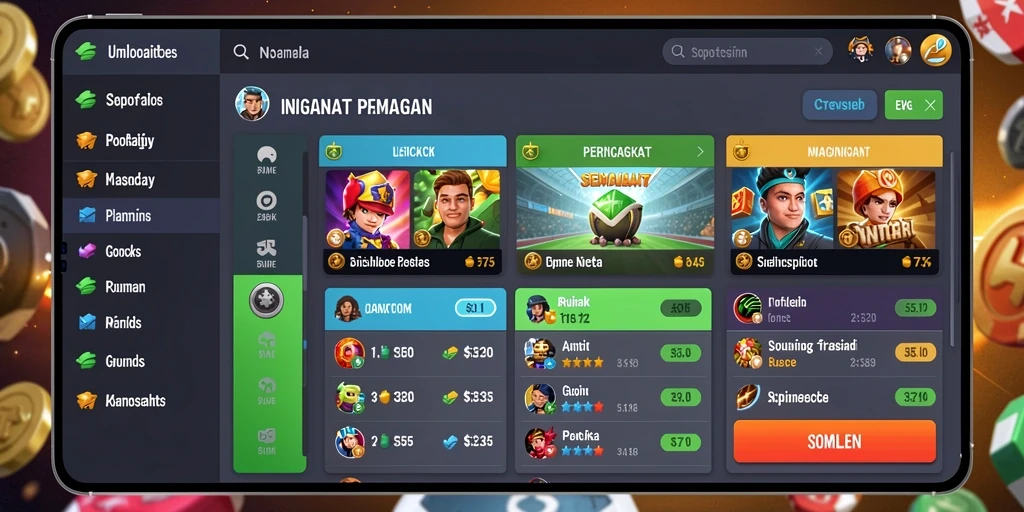Kompetisi seru dalam leaderboard global.