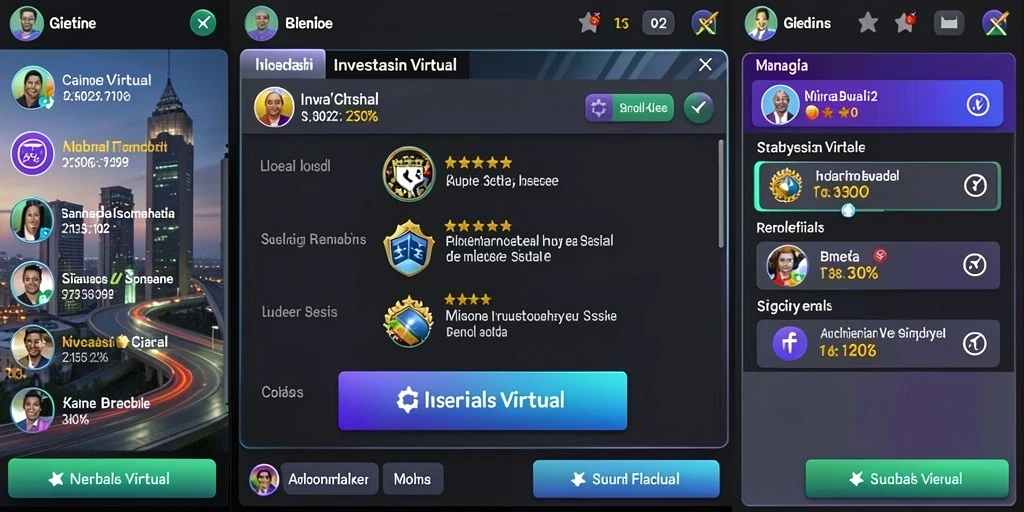 Moment seru pemain bersaing di leaderboard.