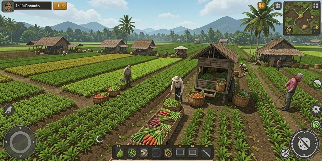 Fitur multiplayer yang mempertemukan pemain dari seluruh dunia.