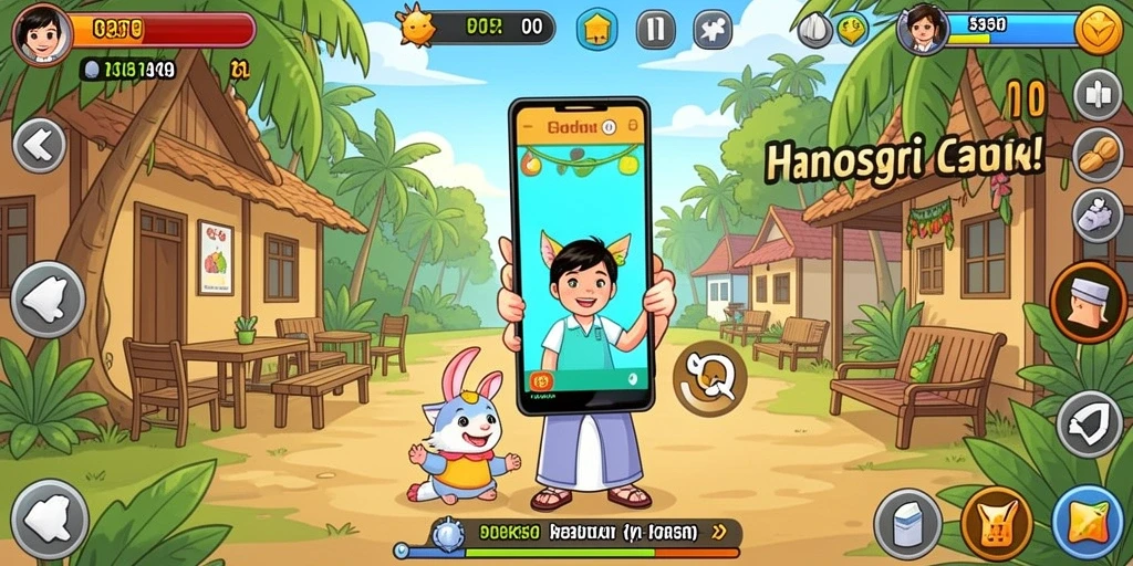 Hadiah menarik yang ditawarkan dalam setiap tantangan.