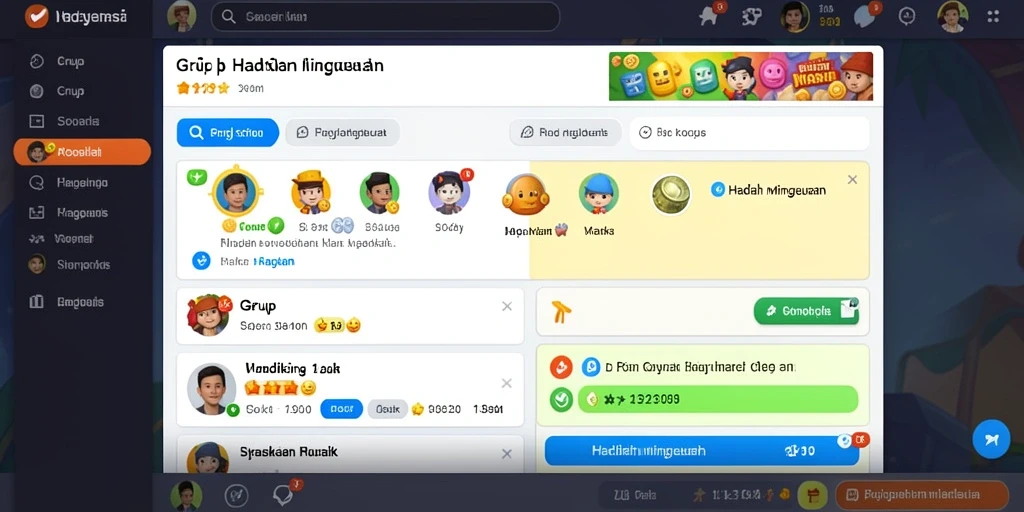 Fitur hadiah menarik yang selalu dinanti-nanti.