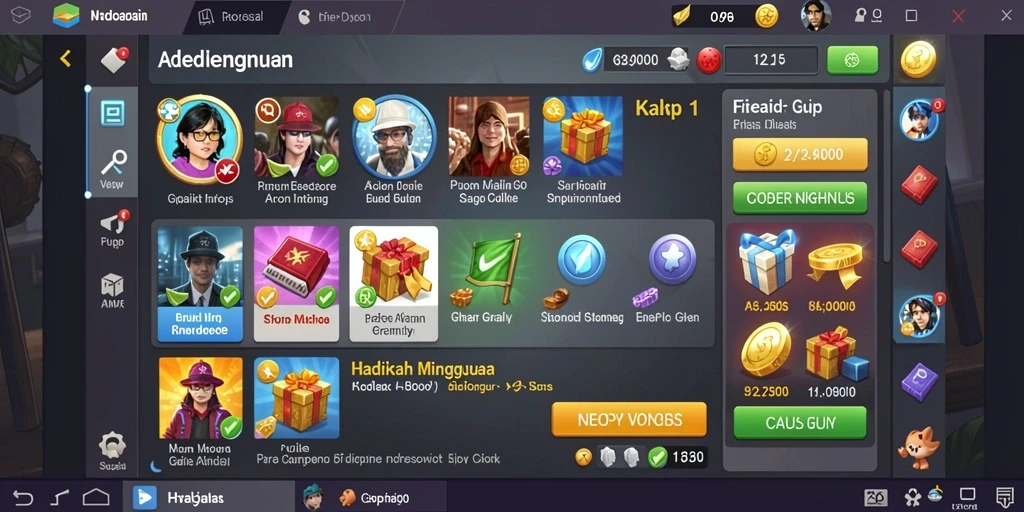 Komunitas aktif untuk berbagi tips dan strategi.