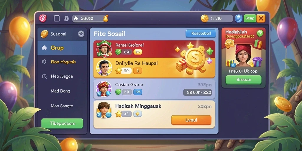 Level menantang yang siap menguji kemampuan Anda.