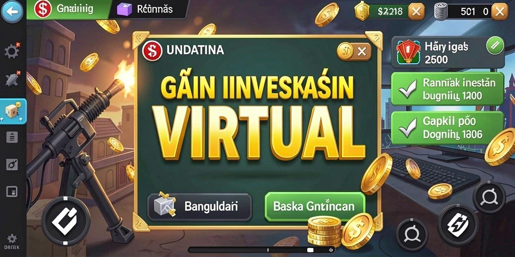 Grafik menawan yang memukau mata.