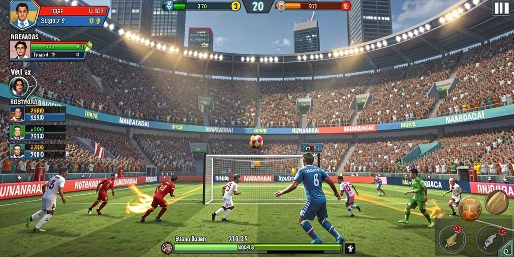 Visual efek menarik saat karakter menggunakan skill khusus.